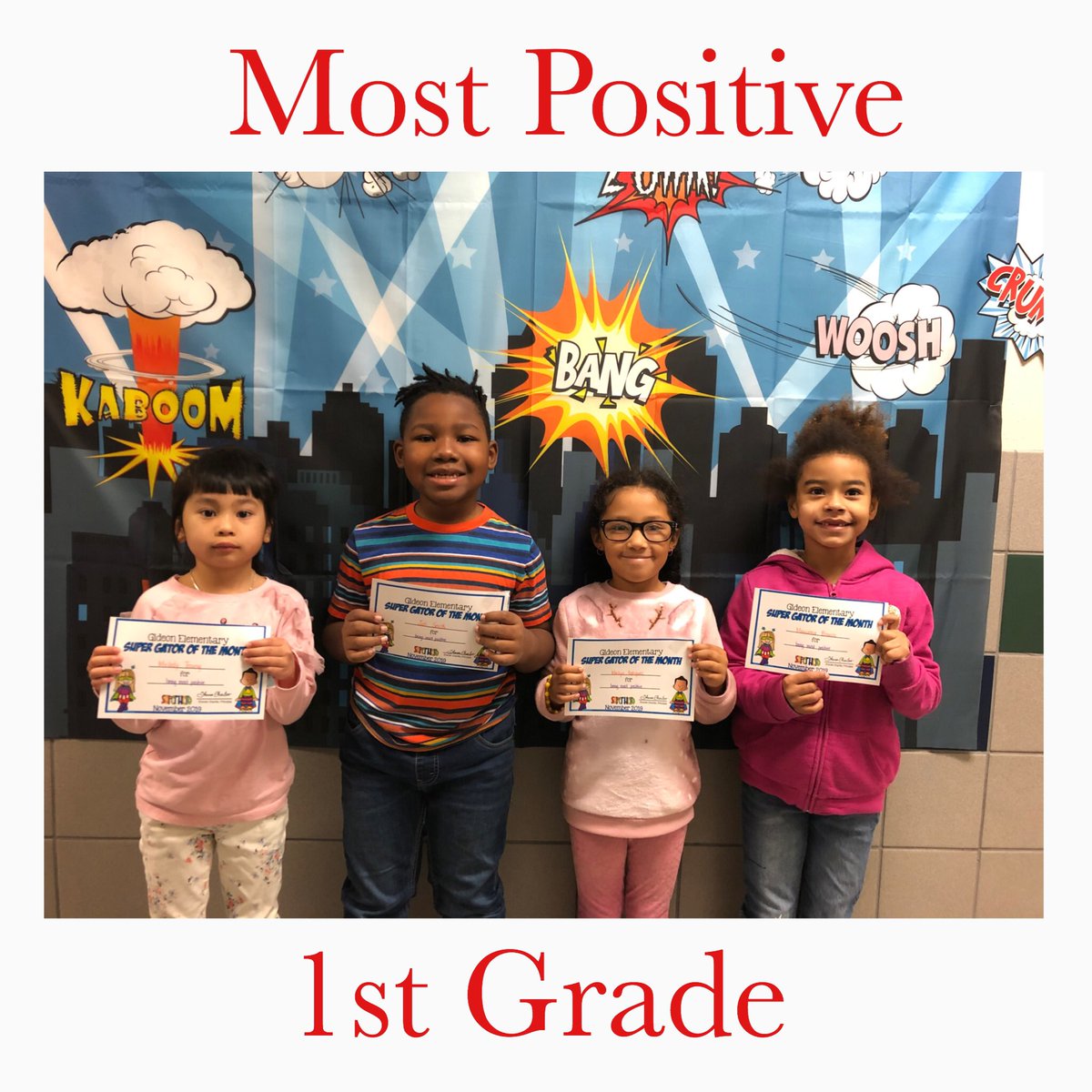 GideonGators1's tweet photo. Help us congratulate these gators for making a positive #impact in their classes. Way to go Gators! #gideongatorsrock #title1schools #wearemisd #8keysofexcellence #studentsfirst #positiverelationships https://t.co/Wsl0U9D3Sa