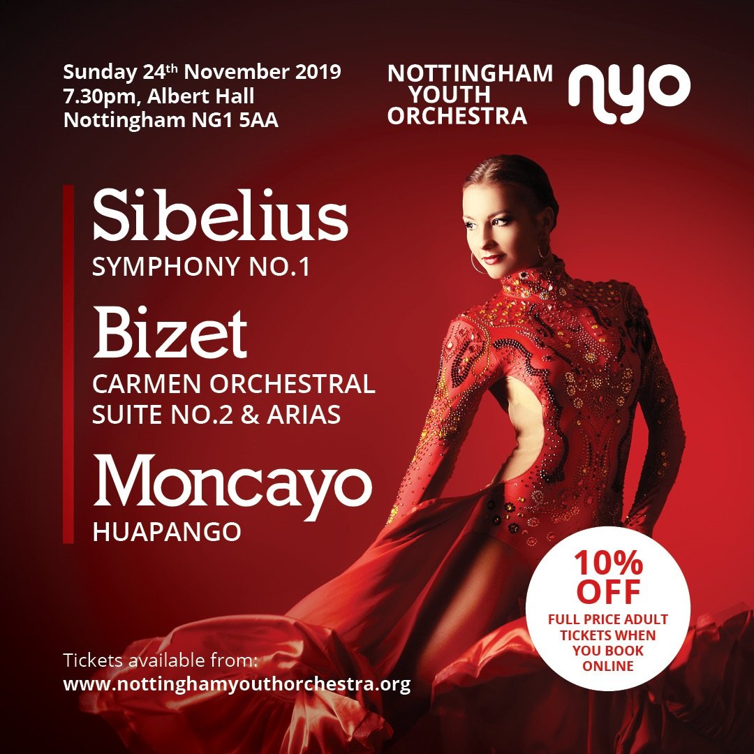 nottinghamyo's tweet photo. Looking forward to our TWO concerts this Sunday 24th November. 4:30pm Training and Intermediate Orchestra, 7:30pm Senior Orchestra all in the stunning @alberthallnotts. Tickets available on the door on concert day. Today’s NYO Young Musicians - Tomorrow’s Orchestral Talent! https://t.co/LnczplxHv9