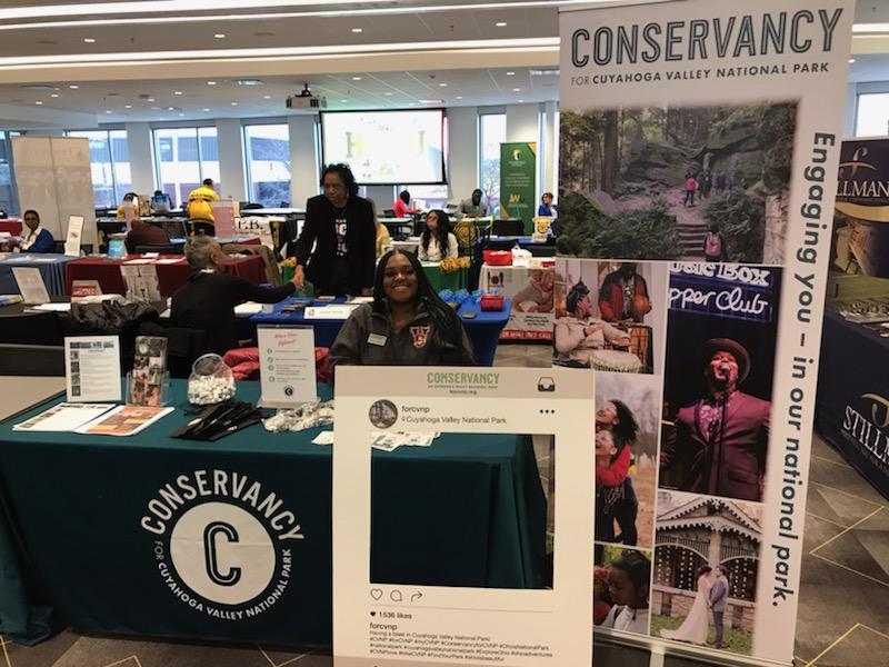 forcvnp's tweet photo. Good morning from @HBCUAlumniCLE Destination HBCU college fair! Be sure to visit Mindy to learn more about opportunities with the Conservancy #forcvnp #destinationhbcu https://t.co/rA8kbBxYIi