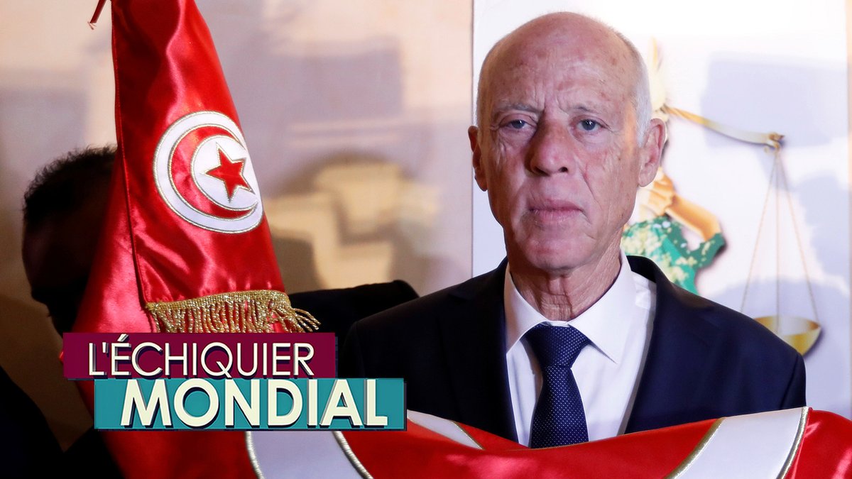 RTenfrancais's tweet photo. 🗺 #LEchiquierMondial 🗺
#Tunisie 🇹🇳 : Kaïs #Saïed, un « Robocop » antisystème ?
Avec Vincent #Geisser
A (re)voir en intégralité :
⏯ https://t.co/NNChC00utB https://t.co/xBQWhqUZEG