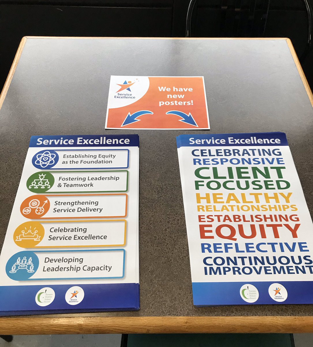 TDSBServiceEx's tweet photo. Come and visit the Service Excellence team at today’s 5050 pop-up in the caf! Drop-in runs from 11:30am-1pm. https://t.co/aFWkkvQh4y