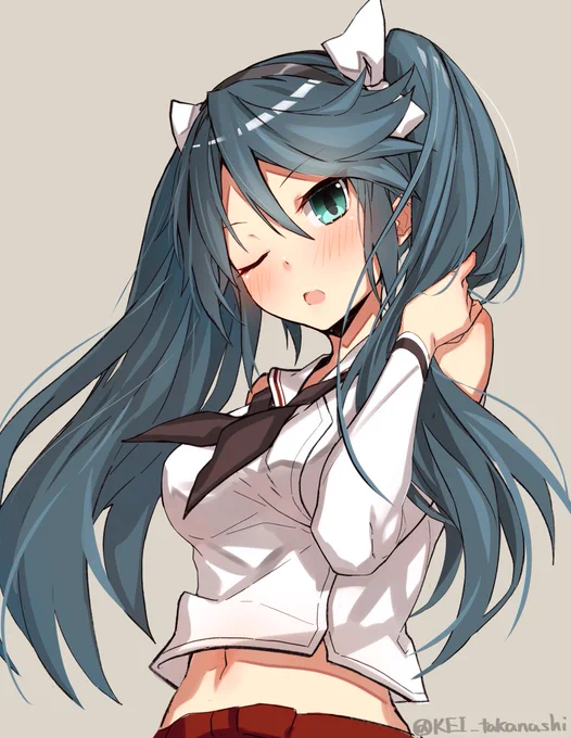#いいツインテールの日 なので
五十鈴らくがき 