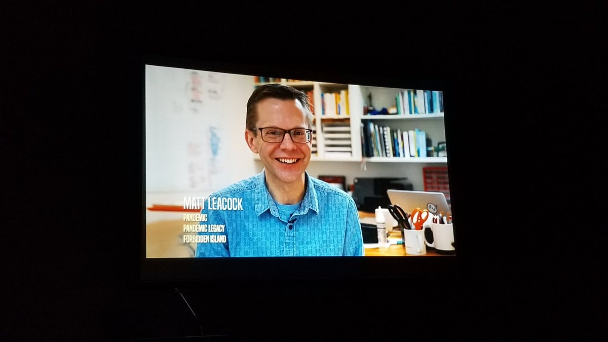 Pwappy's tweet photo. Finally, I watched the documentary, The Game Designers, by @zoomoutmedia. Excited to see @BoardofPlaying from #TabletopNetwork onscreen and that @mattleacock has to cut and sleeve cards like the rest of us. Envious of the design collective created by @Toinito. https://t.co/O18O1HITtT