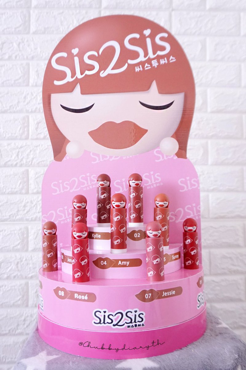 ChubbydiaryTH's tweet image. #แจกฟรีไม่รีได้ไง แจกลิป #Sis2Sis ให้ไปใช้คนเดียวทั้งเซ็ตเลย กติกาง่ายมากกกก 
1. รีโลด
2. ฟอลแอค @sis2sisthailand 
3. แคปหน้าจอแปะในเมนชั่นเลยจ้า

**สงวนสิทธิ์เฉพาะ ฟลว. น้า 
❤ประกาศรายชื่อ ผชด. วันที่ 3 ธ.ค. ดึก ๆ เน้อ 

ใครไม่อยากลุ้น ไปตำที่ @EVEANDBOY  ได้เลยยย

#แจก #แจกฟรี