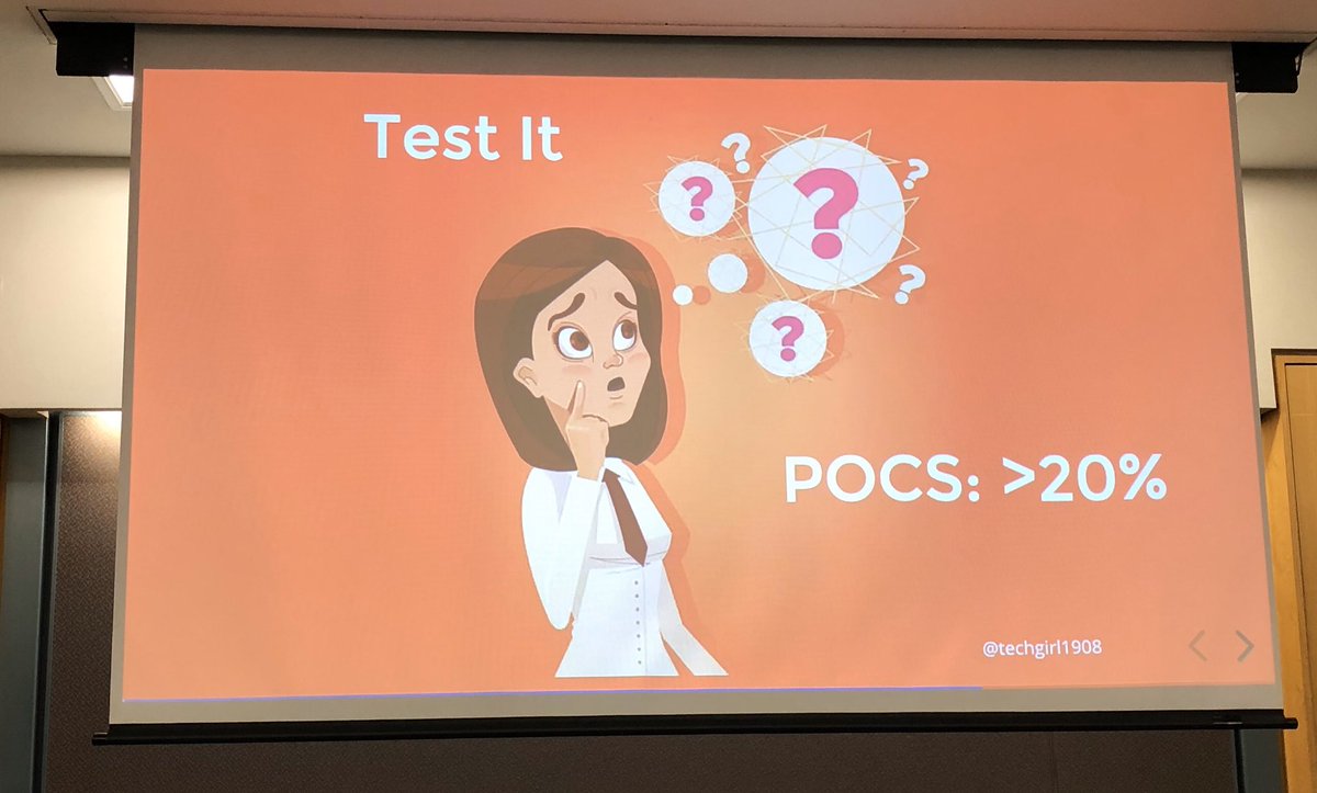 DevOpsQA's tweet image. How did @techgirl1908 test the AI system? Using the POCS method - Plain Old Common Sense.  :)   #ConTESTNYC @TestMastersAcad