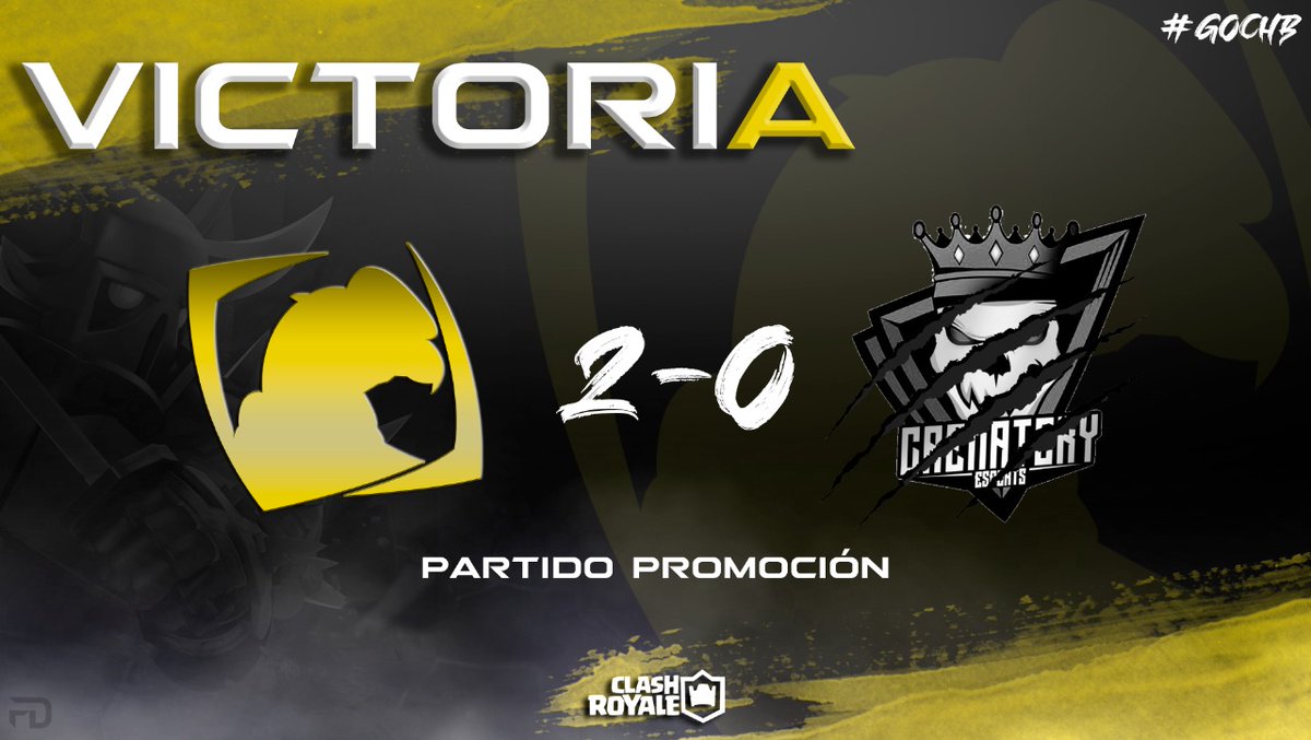 #CR | ¡Nos mantenemos en Primera! 😎

En nuestro partido disputado ayer salimos victoriosos demostrando nuestra experiencia en competitivo nacional.

🏆 | Liga Chilena - Repechaje
⚔️ | 2x0
⭐ | <a href="/ByKaiiser/">KaiSer🎅</a>

¡Ahora nos toca concentrarnos en la temporada 2020 de LCH! 🇨🇱

#GoCHB🦅
