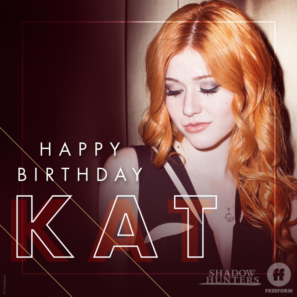 Shadowhunters (@shadowhunterstv) on Twitter photo Happiest of birthdays, <a href="/Kat_McNamara/">Katherine McNamara</a>! Talent, kindness, goodness - you have them all. Hope the sun and stars shine extra bright for you today. Happiest of birthdays, <a href="/Kat_McNamara/">Katherine McNamara</a>! Talent, kindness, goodness - you have them all. Hope the sun and stars shine extra bright for you today.
