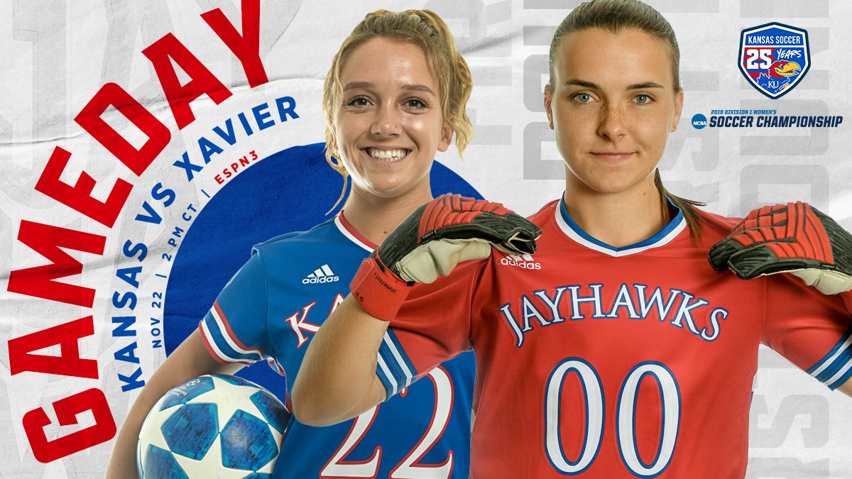 KUWSoccer's tweet photo. 🔴🔵 𝙂𝘼𝙈𝙀𝘿𝘼𝙔 🔴🔵 

🏆 #NCAAsoccer Second Round
🆚 @XavierWSOC 
📍 Columbia, S.C.
🏟 Stone Stadium
⏰ 2 p.m. (CT)
📺 SEC Network+ / ESPN3
💻 https://t.co/ax5aNOQlDv
🔊 https://t.co/mBnGiA1D8Y
📊 https://t.co/lKKcvUL6Yb https://t.co/s4c0S6Qcuh