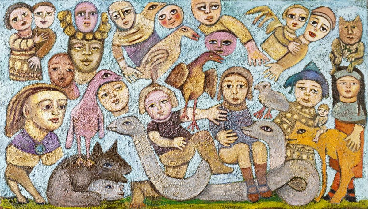 jamesantoniou's tweet photo. By the French-Australian artist Mirka Mora (1928-2018). I've written a review of a new biography of her. #art @womensart1 @HeideMoMA @australian 

https://t.co/Y0O2vLEfpR https://t.co/STZZwu4nRk