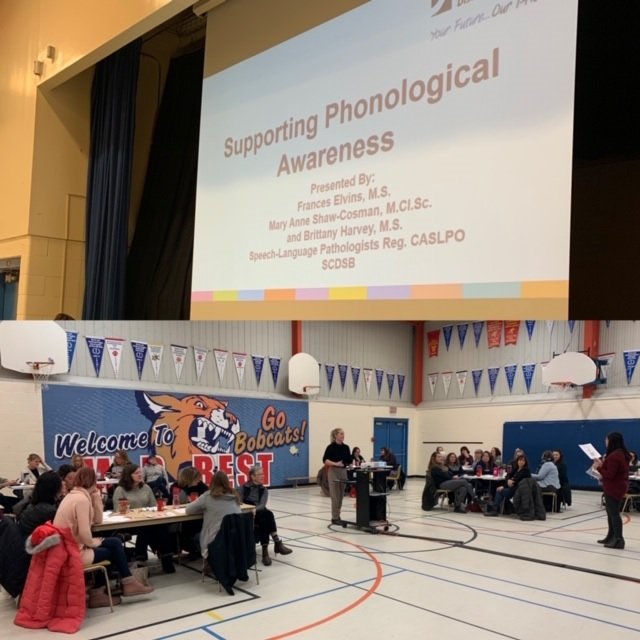 SCDSB_SLP (@scdsb_slp) on Twitter photo The SLP team is happy to be @WRBestPS presenting to a group of <a href="/SCDSB_Schools/">Simcoe County District School Board</a> Educational Assistants about Phonological Awareness <a href="/SCDSB_SE/">SCDSB SpecialEd</a> The SLP team is happy to be @WRBestPS presenting to a group of <a href="/SCDSB_Schools/">Simcoe County District School Board</a> Educational Assistants about Phonological Awareness <a href="/SCDSB_SE/">SCDSB SpecialEd</a>