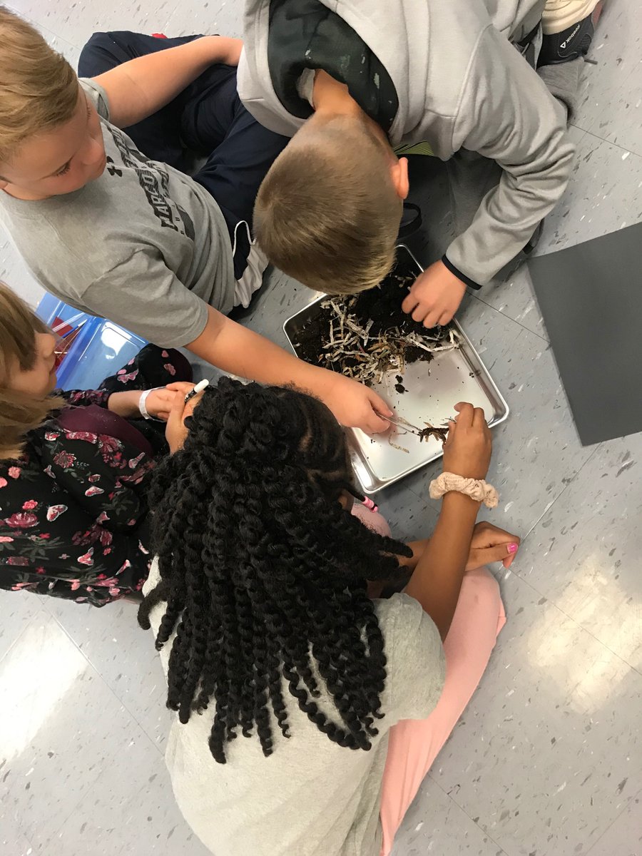 Got Worms? We do!  Thanks to the Kansas City Zoo for coming to teach us today! Composting is so fun! #Kansascityzoomoblie