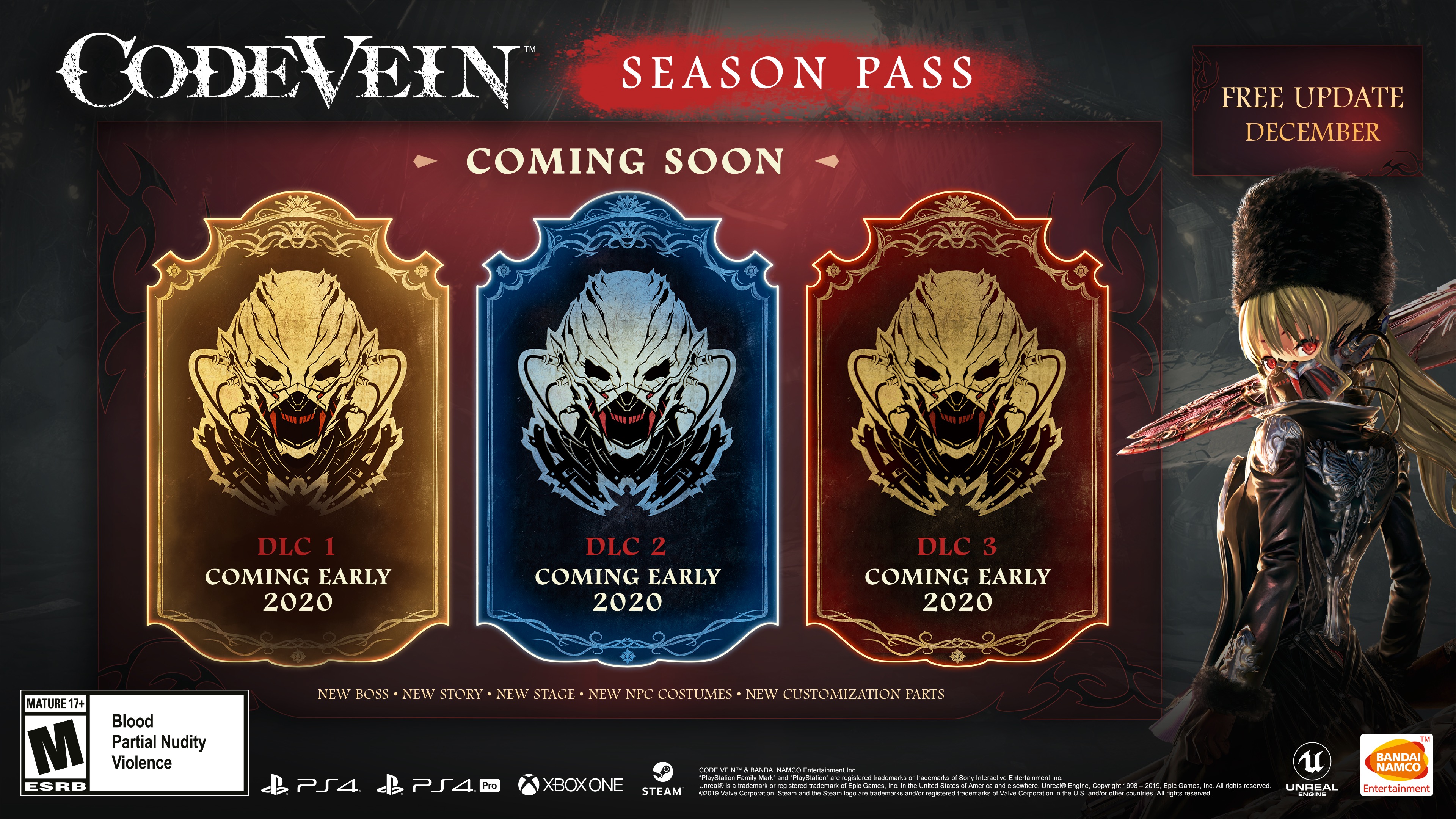 CODE VEIN DLC 1 available now!