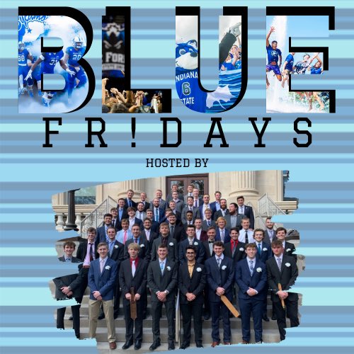 SGA Indstate (@sgaindstate) on Twitter photo “The men of Delta Sigma Phi are hosting Blue Friday today! Stop by their table in the HMSU to support their bake sale for cancer research and to get a free shirt!” #STATEBlueFridays 🔵 <a href="/ISUDeltaSig/">ISU Delta Sig</a> “The men of Delta Sigma Phi are hosting Blue Friday today! Stop by their table in the HMSU to support their bake sale for cancer research and to get a free shirt!” #STATEBlueFridays 🔵 <a href="/ISUDeltaSig/">ISU Delta Sig</a>