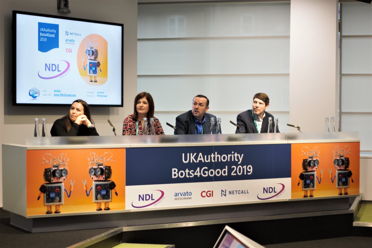 arvatoconnect's tweet photo. We're at the @ukalocaldigital #Bots4Good conference today with @NPTCouncil, speaking about what #RPA is, how it works and the proven benefits it's already delivering for #publicsector organisations, like Neath. Come and say hello at our stall to win exciting tech related prizes! https://t.co/v7vKPAnVKK