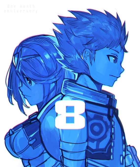 #一日一描 #ゼノブレイド2  #xenoblade2 