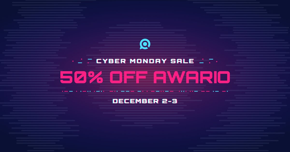 Get 50% 🎉 off Your Social Listening Tool!

Monitor Facebook, Instagram, Twitter, and More. 
Find Hot Leads &amp; Spy 🕵️‍♂️ on Competitors.

Sign up today to get your 50% off!
awario.co/2qFGBvJ