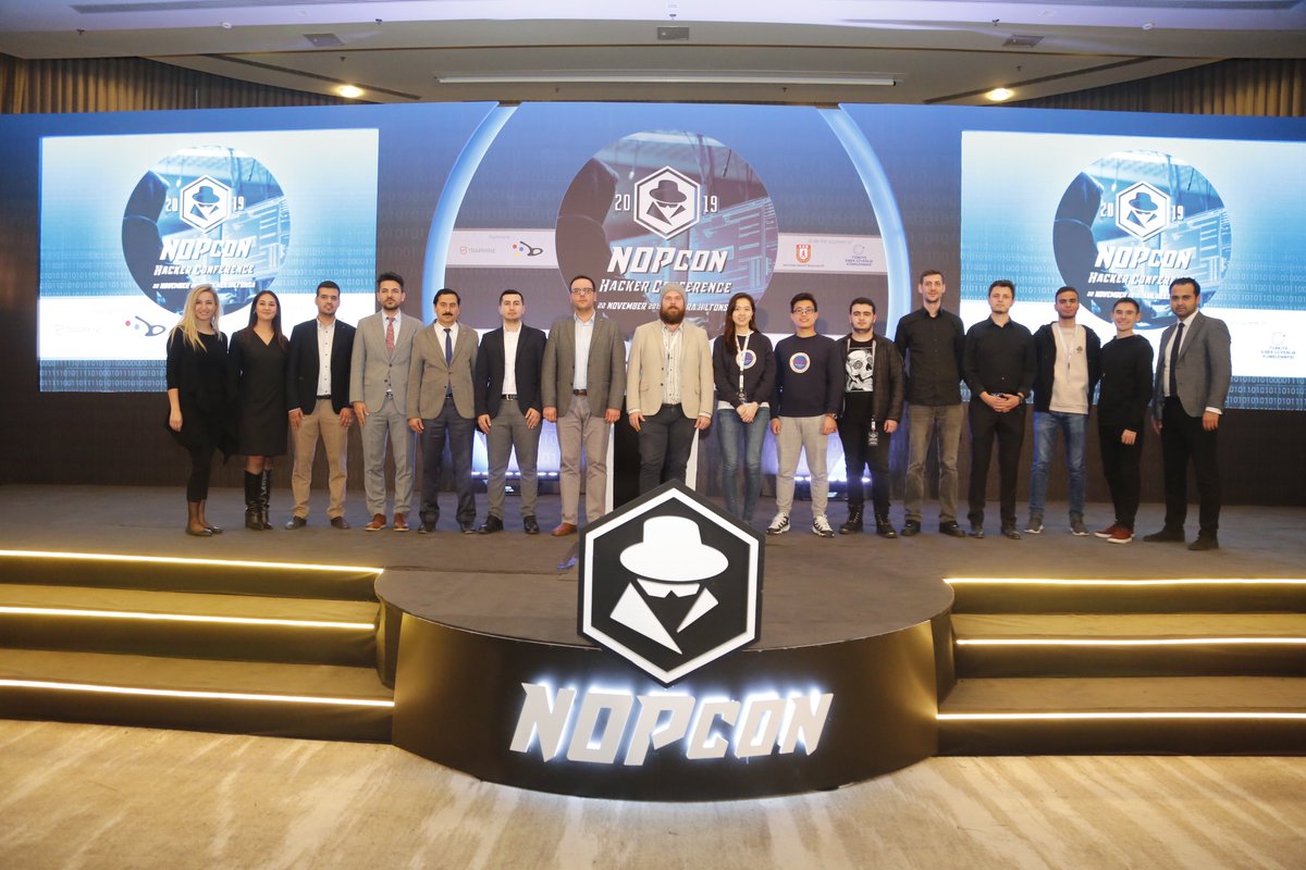 NOPCON Hacker Conference 2019 tamamlandı👏
Bu yıl <a href="/SavunmaSanayii/">SSB</a> ve <a href="/siberkume/">Türkiye Siber Güvenlik Kümelenmesi</a> himayelerinde düzenlenen <a href="/NOPcon/">NOPcon</a>'da 500'e yakın katılımcıyı ağırladık.
<a href="/Trapmine/">Trapmine</a> 
 #NOPCON #siberküme