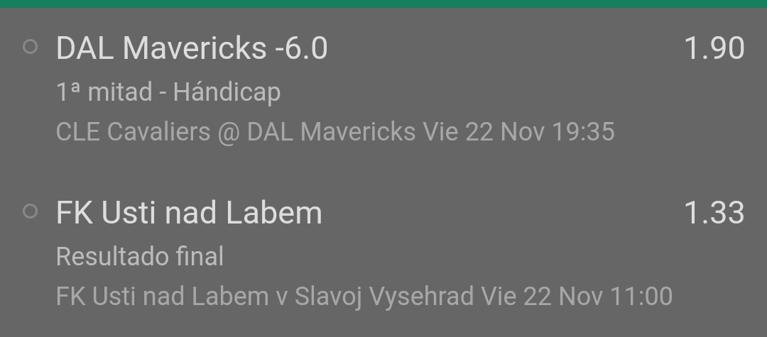 MundoParleys's tweet image. 22/11 ⚽ 🏀 #Pick #Free #FREEPICK  #RCheca2 #NBA #Parley