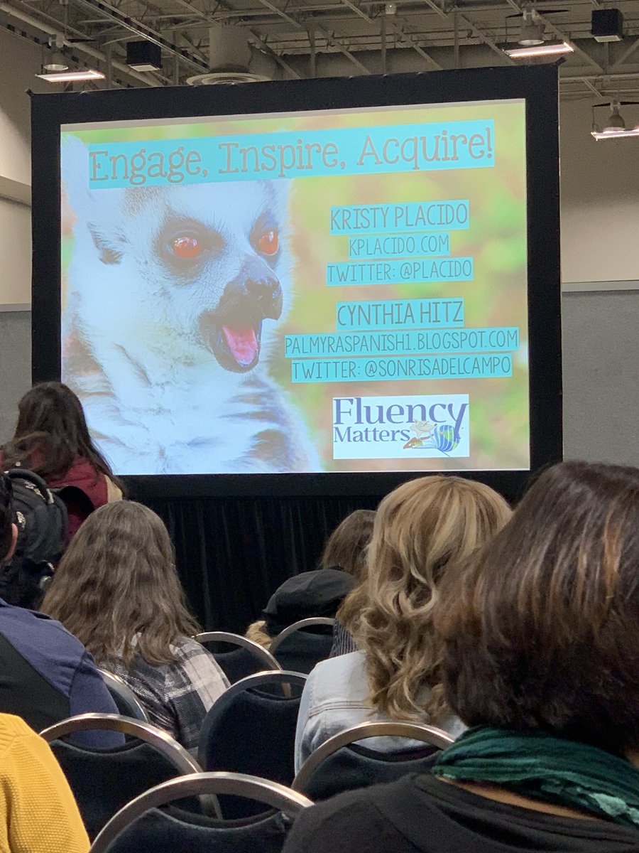 Danielle Engle (@danielle_engle2) on Twitter photo Session 1 excited to delve into CI based instruction with <a href="/placido/">Placido Placido</a> and <a href="/sonrisadelcampo/">Cynthia Hitz</a> #fluencymatters Session 1 excited to delve into CI based instruction with <a href="/placido/">Placido Placido</a> and <a href="/sonrisadelcampo/">Cynthia Hitz</a> #fluencymatters
