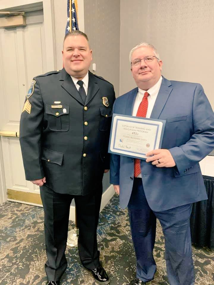 HamiltonTwpPD's tweet photo. Congratulations to Ofc. Richard Smith for successfully completing the 3-week STEP program! ๐๐๐ฎโโ๏ธ @OACP1 #trainingisknowledge #knowledgeispower #neverstoplearning https://t.co/CTjMU8PNXH