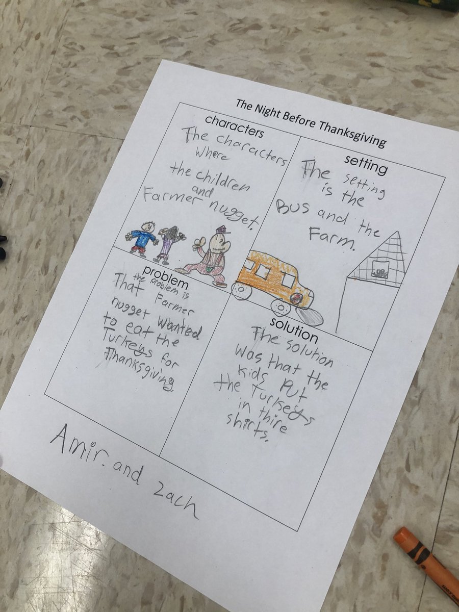 Using story elements and RAP, Third Graders helped their Kindergarten Reading Buddies with the story ‘Twas the Night Before Thanksgiving. 🦃 <a href="/D45Schools/">School District 45</a> <a href="/D45Westmore/">Westmore School</a>