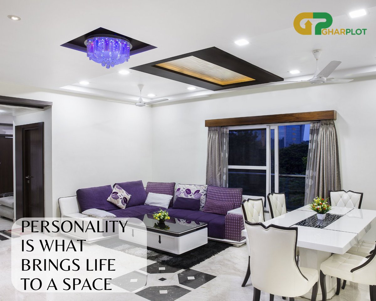 GharPlot's tweet image. Personality is what brings life to a space. So keep trying with different arrangements to see what works the best. Visit Gharplot.com.

#PropertyTips
