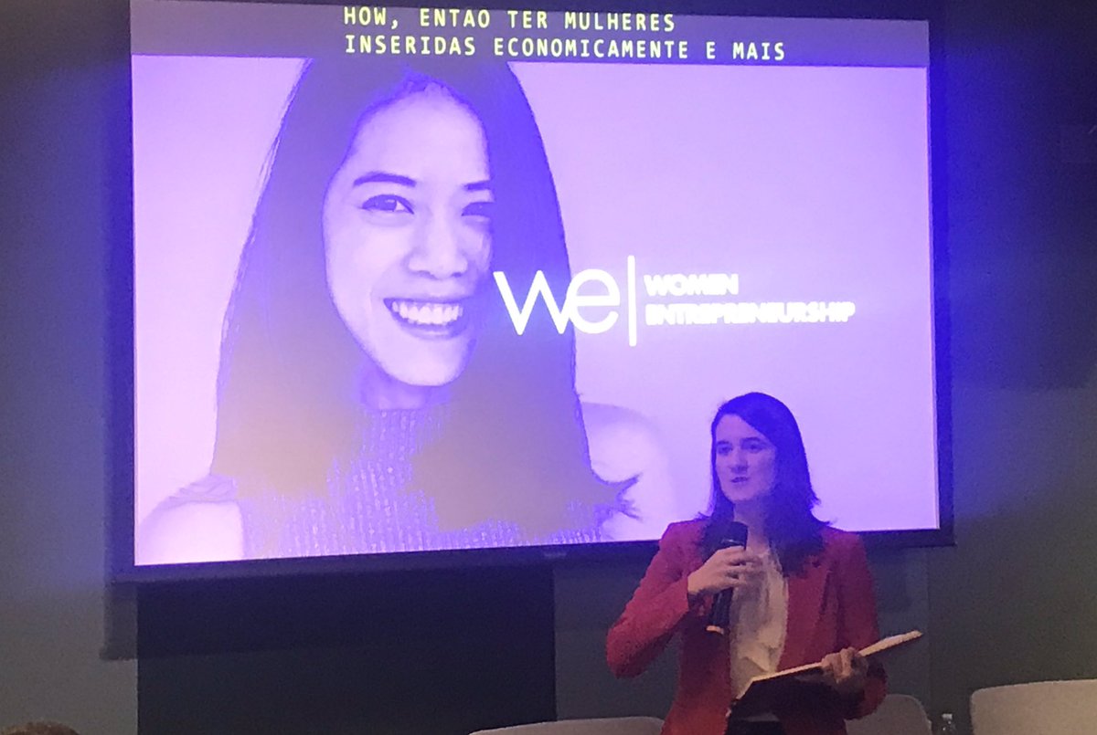 MicrosoftBr's tweet photo. “A inclusão das mulheres no mercado é um assunto mais favorável economicamente do que as pessoas podem pensar”, Yana Dumaresq Sobral Alves, Secretária Especial Adjunta do Ministério da Economia, agora no lançamento do Women Entrepreneurship (WE).
#MSWE https://t.co/JKzPEGd6Yi
