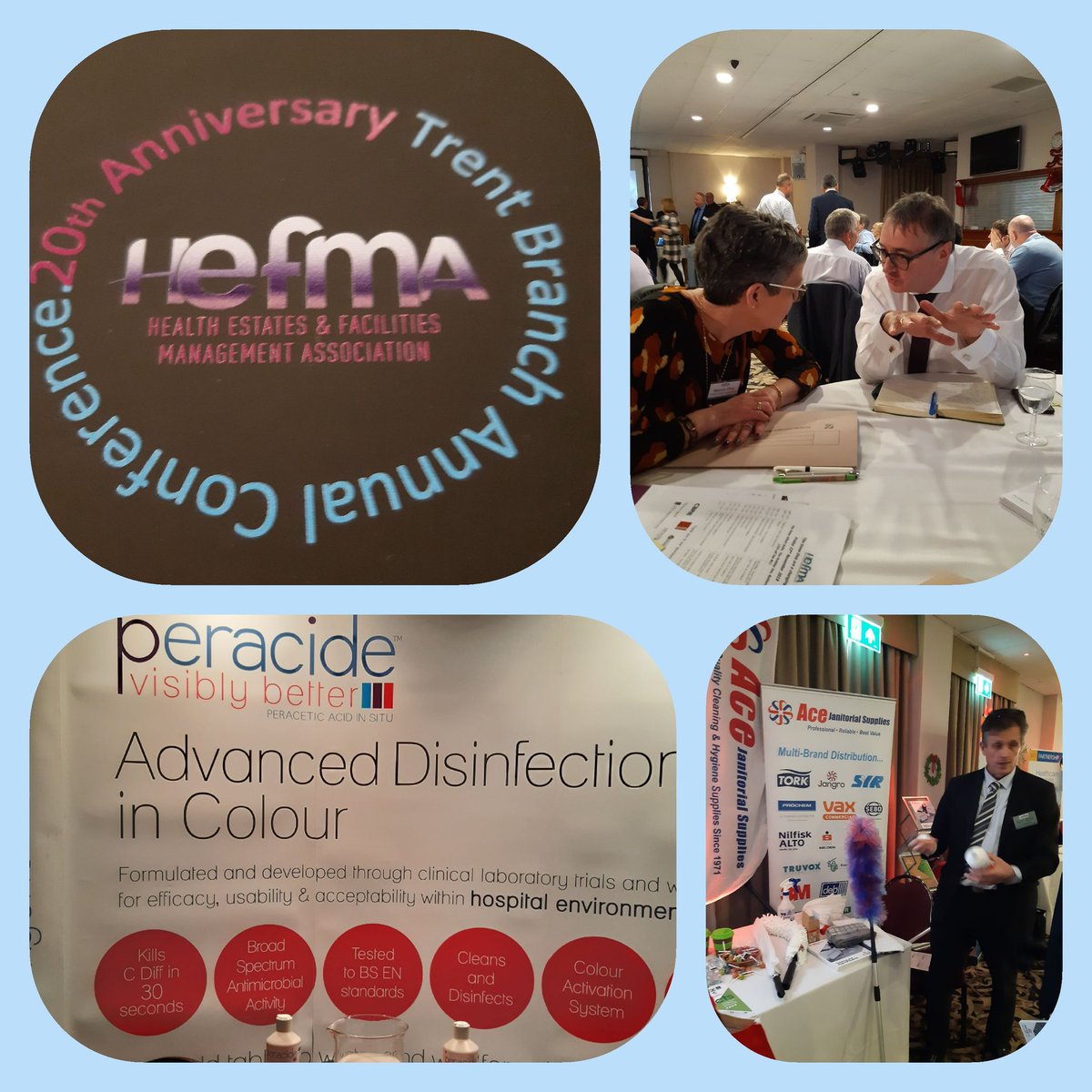 #FacilitiesSTH"The  Times They  are changing "
Trent Region - Hefma Conference 
Great opportunity  to meet other  Facilities providers  Conference  speakers  interesting topics. Supporting Patient Care:)