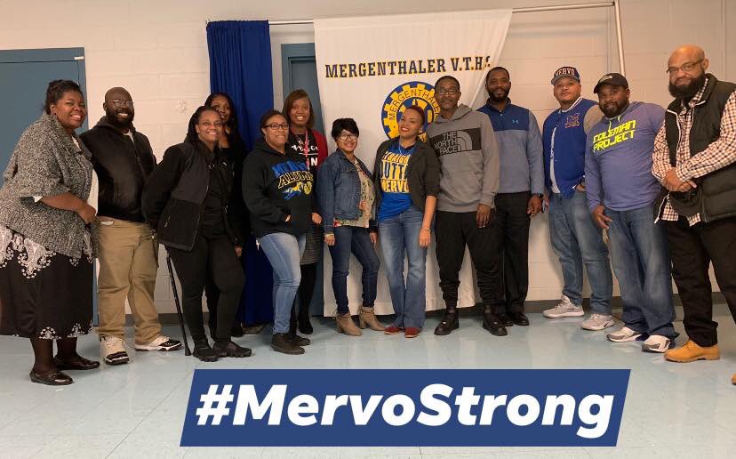 EduLove1913's tweet photo. Awesome Mer-Vo Alumni meeting Thursday night. We focused on developing more opportunities for alumni to connect with students.#Mervostrong @8Bmore @BaltCitySchools @angiewinder4 https://t.co/fEpEMD6NGW