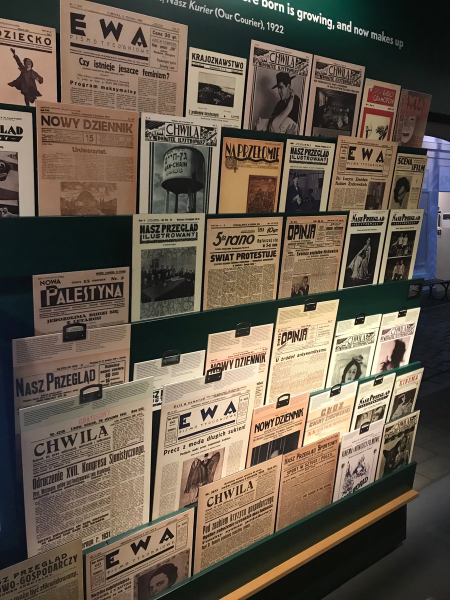 Jewish press in pre-WW2 Poland. 7/x
