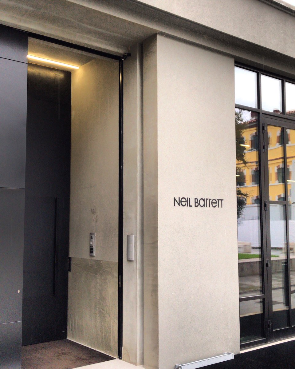 nigelclare's tweet photo. It’s official! After 9 months of meetings, the exclusive Neil Barrett brand is coming to Nigel Clare. https://t.co/gOgXEuFnkg