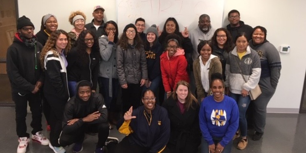 TheStewpot's tweet image. We LOVED having the Trio Student Support Services Group from @tamuc last Friday (11/15). They spent the morning with us at @TheStewpot having a tour and helping us with a ton of different projects! Thank you ALL for helping our neighbors and friend in need!
#tamuc
#trioprogram