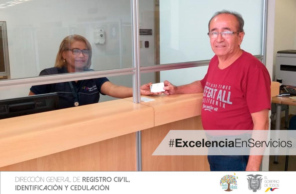 AndresFantoniB's tweet photo. Rafael Pilligüa: “Renové mi cédula en el tiempo que tenía contemplado, muchas gracias por la excelente atención”. Agencia cantonal Durán

 @RegistroCivilec #TuCédulaATiempo #ExcelenciaEnServicios https://t.co/OqNonve9p1