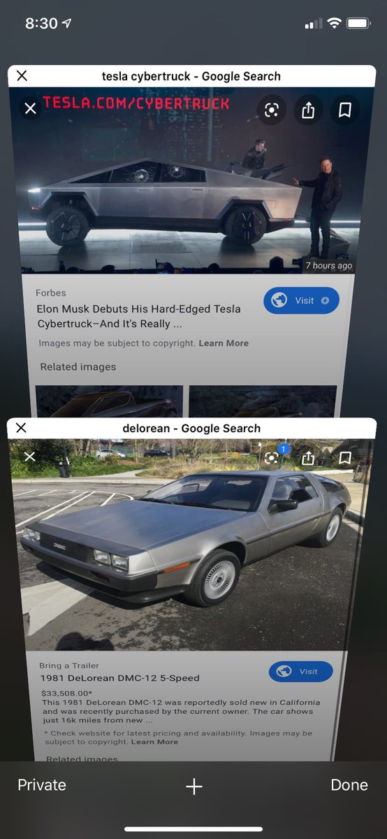 RyanGfeller's tweet photo. It looks like Elon Musk is taking a note from Marty McFly and going back to the future https://t.co/XUNxfqIPrp