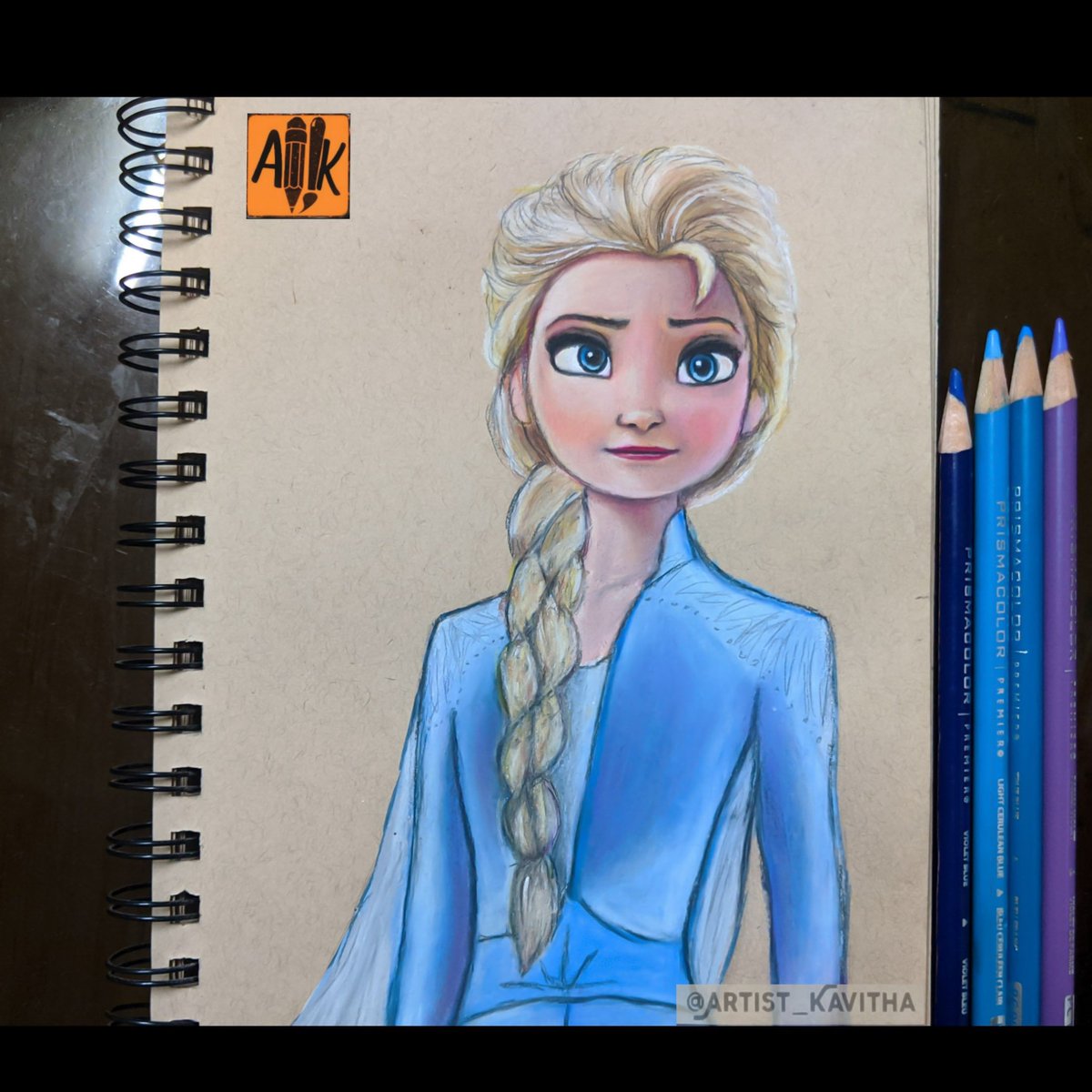 Learn how to draw Elsa Queen - Chibi - EASY TO DRAW EVERYTHING
