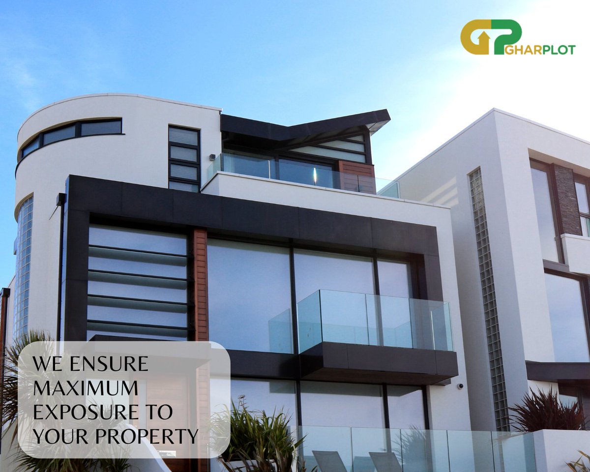 GharPlot's tweet image. We ensure maximum exposure of your offer with our effective marketing plans. Sell your #property with #Gharplot. Visit Gharplot.com.

#PropertyManagement #PropertyConsultant #RealEstate