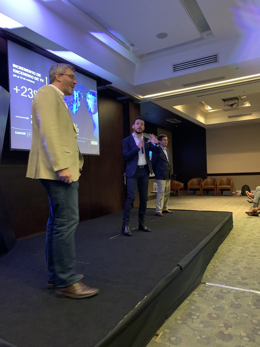 pacho_ch's tweet photo. @cianluga en #KantarTalksUIO2019 en tiempos de crisis crecieron un 25% los encendidos de TV en #Ecuador https://t.co/9c25viAgUx