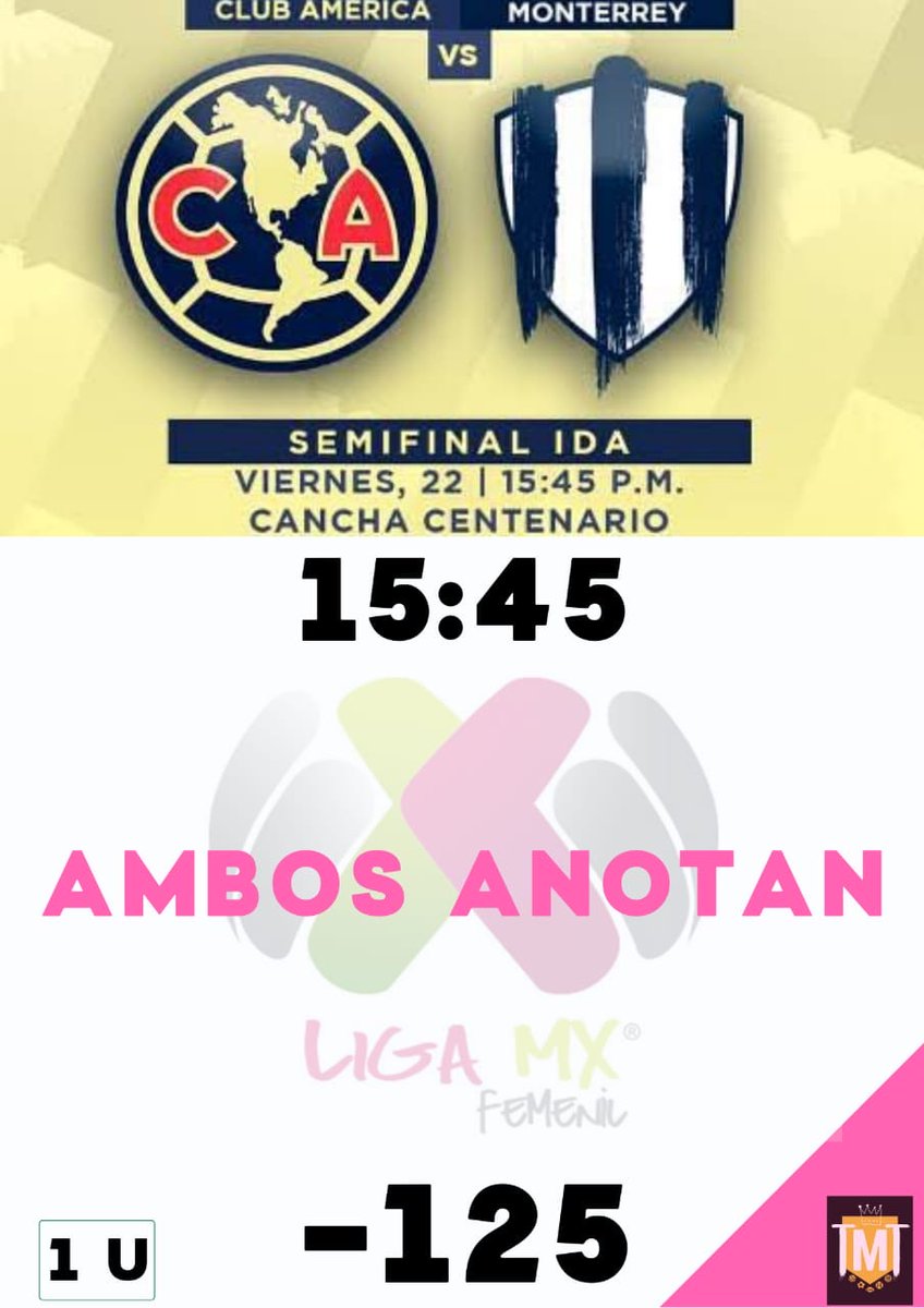 PICKSDETMT's tweet photo. 🤑 LO PROMETIDO ES DEUDA 🤑

💄 LIGA FEMENIL, NUNCA TE ACABES.

💣Espinosa y Monsiváis nos dan el verde en el 1T. https://t.co/hjNNV2MPbv