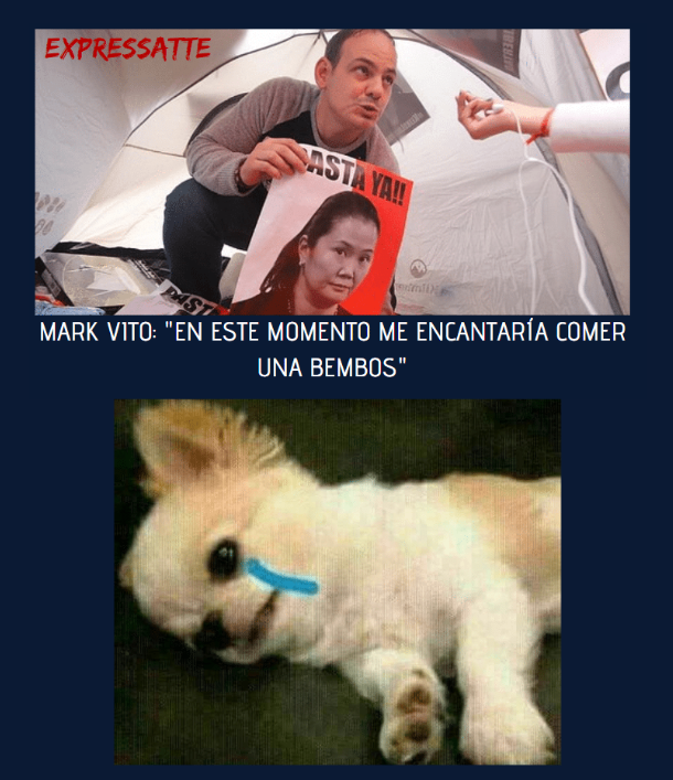 expressattepe's tweet photo. Pobre Mark Vito #Bembos #HuelgaDeHambre #Pitufeando https://t.co/yBokfTmWwx