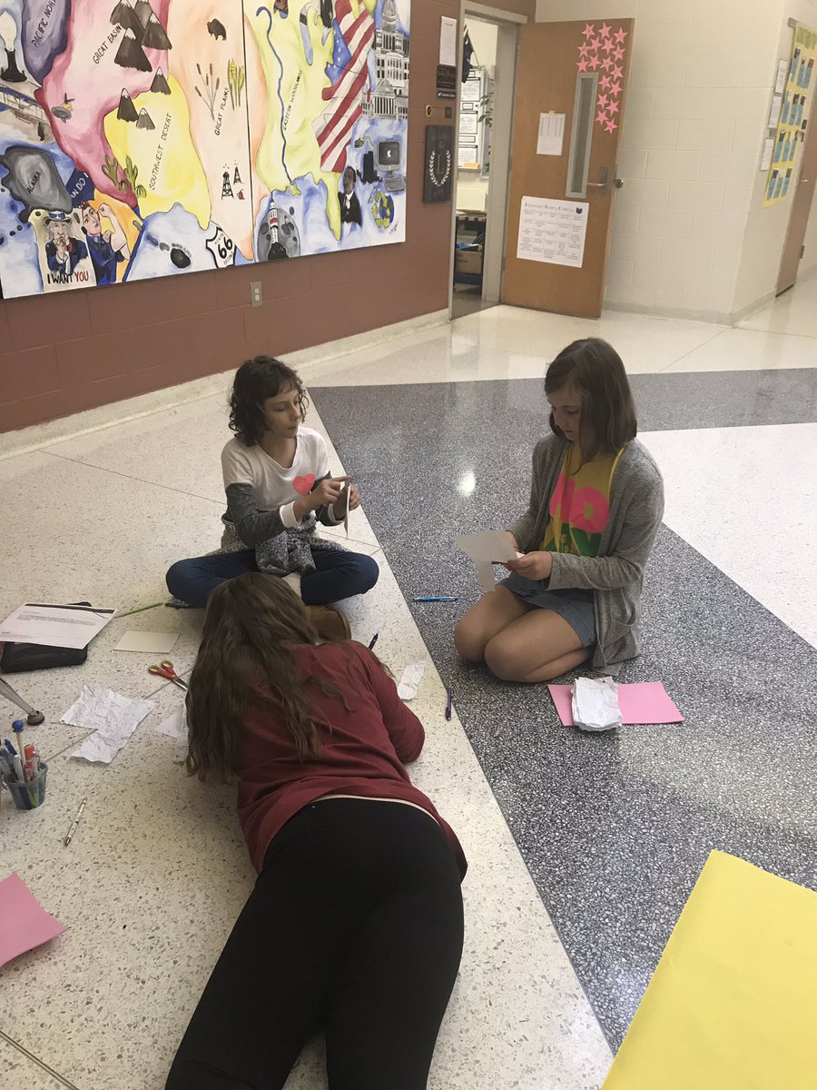 MsAsuggs's tweet photo. We have “The Fever” in fifth grade! We have just finished reading Fever 1793 and are completing a PBL.  We are creating exhibits and diaries to describe how this epidemic impacted Philadelphia in 1793. #allmeansall 
#lex1SocialStudies #180Midway https://t.co/0oIf8DgHGM
