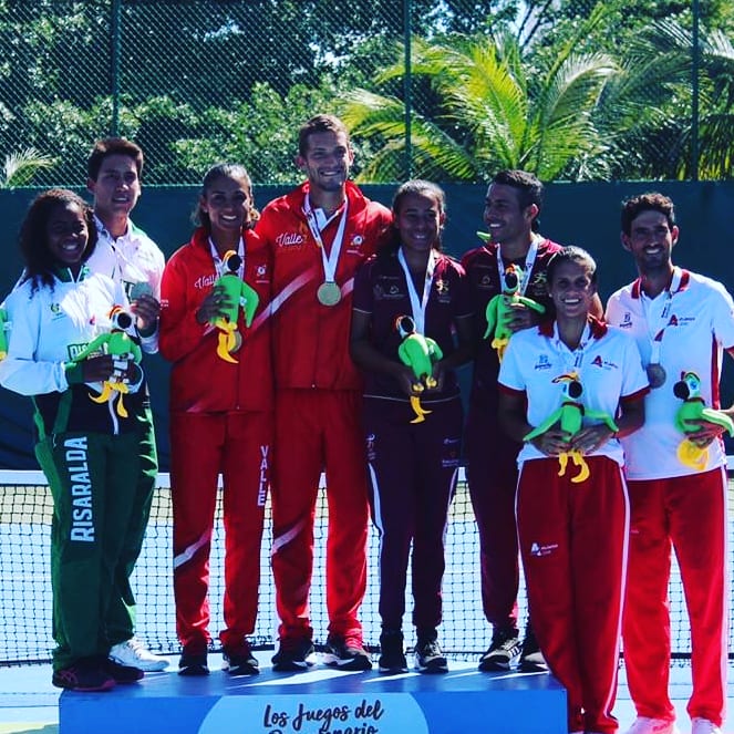 👏🎾Quiero agradecer a <a href="/Indervalle/">Indervalle</a> y <a href="/LigaValleTenis/">LigaValleDeTenis</a> por su apoyo incondicional, fuéron claves para  nuestro triunfo. Orgullosamente #ValleCaucano #Terminator #Latco #Head #Solinco