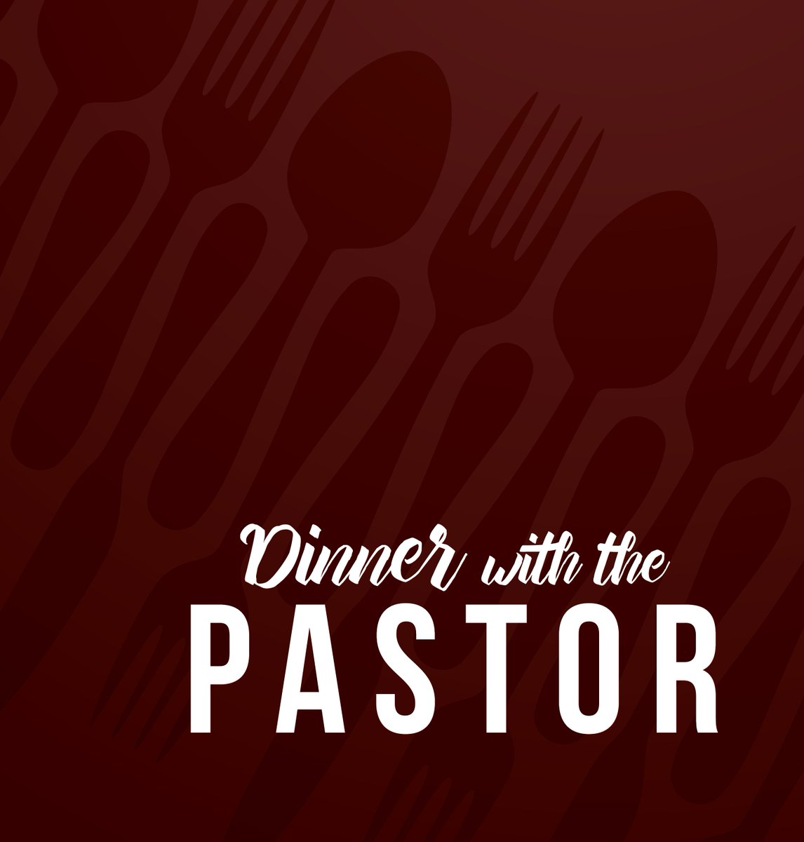 ••HAVE DINNER WITH THE PASTOR••

Please join us for a complimentary meal to learn more about RockPointe Church from our Senior Pastor and hear the story about how RockPointe started.

SUNDAY, December 1, 5:00 PM
Childcare provided

VISIT: rpc.fm/dwp