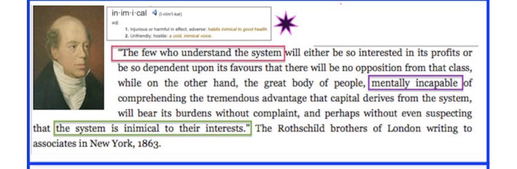 THREAD1/ markets were made to shake out unintelligent ppl. Look at  #kazonomics blog and the history of money. He linked this quote from Rothschild. Read the date