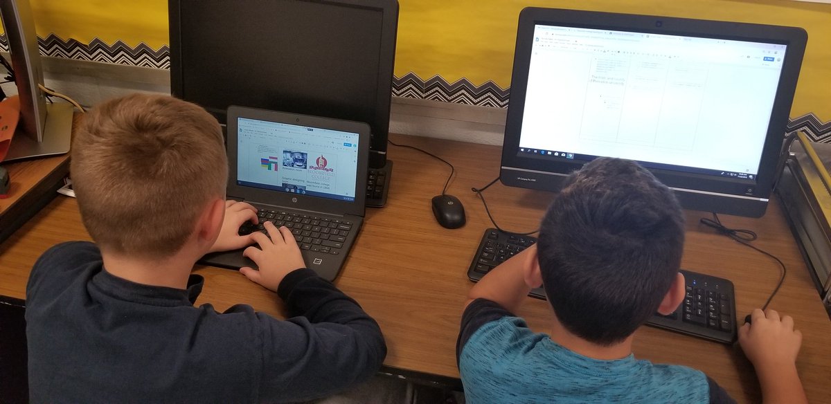JLawrence_4th's tweet photo. Researching Universities in NJ to make a tri-fold pamphlet! @MRSroadrunners #AmericanEducationWeek
#futurereadyroadrunners #hazletproud #4thgrade #tuition #majors #njcounties #socialstudies https://t.co/CGLQosIo6Y