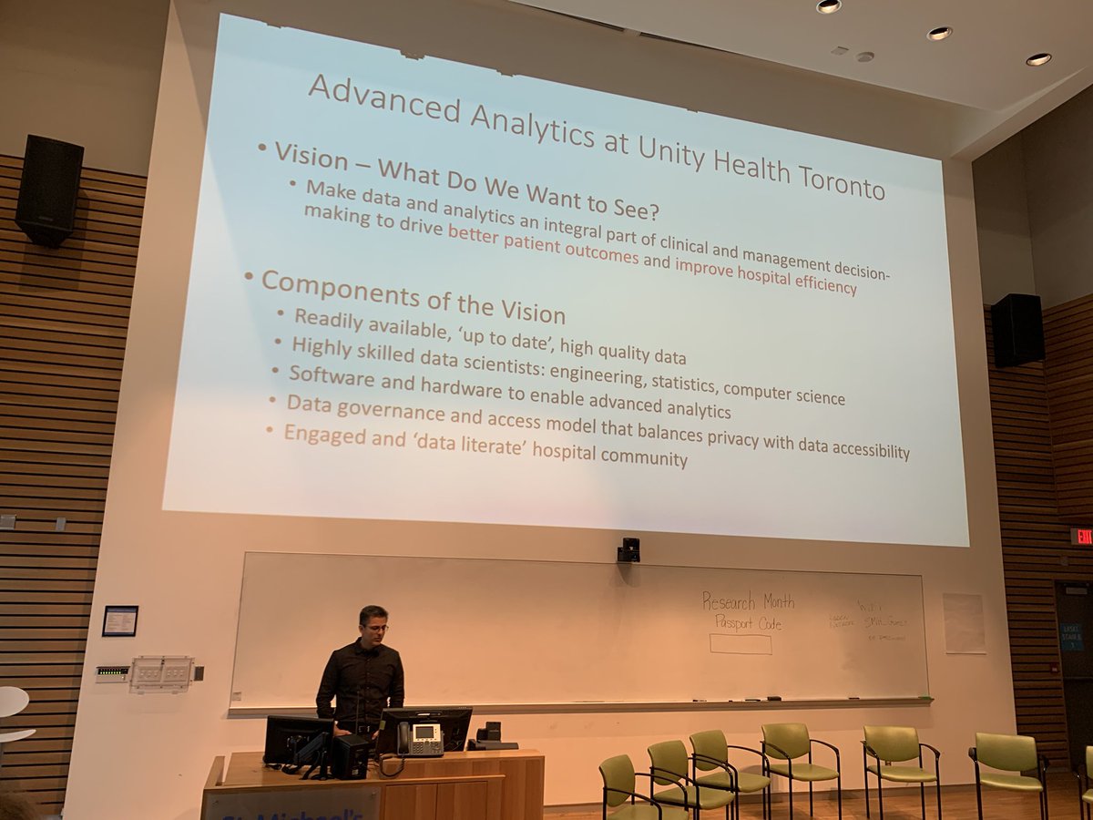 Hina Chaudhry (@hinarchaudhry) on Twitter photo Dr. Muhammad Mamdani using Artificial Intelligence to change the healthcare landscape. His team has already done advanced analytic work at <a href="/UnityHealthTO/">Unity Health Toronto</a>. The future of healthcare is here!!! <a href="/sholzberg/">Michelle Sholzberg</a> @mypathologistmd <a href="/MuhammadMamdani/">Muhammad Mamdani</a> #bridgingthegap laboratory symposium Dr. Muhammad Mamdani using Artificial Intelligence to change the healthcare landscape. His team has already done advanced analytic work at <a href="/UnityHealthTO/">Unity Health Toronto</a>. The future of healthcare is here!!! <a href="/sholzberg/">Michelle Sholzberg</a> @mypathologistmd <a href="/MuhammadMamdani/">Muhammad Mamdani</a> #bridgingthegap laboratory symposium