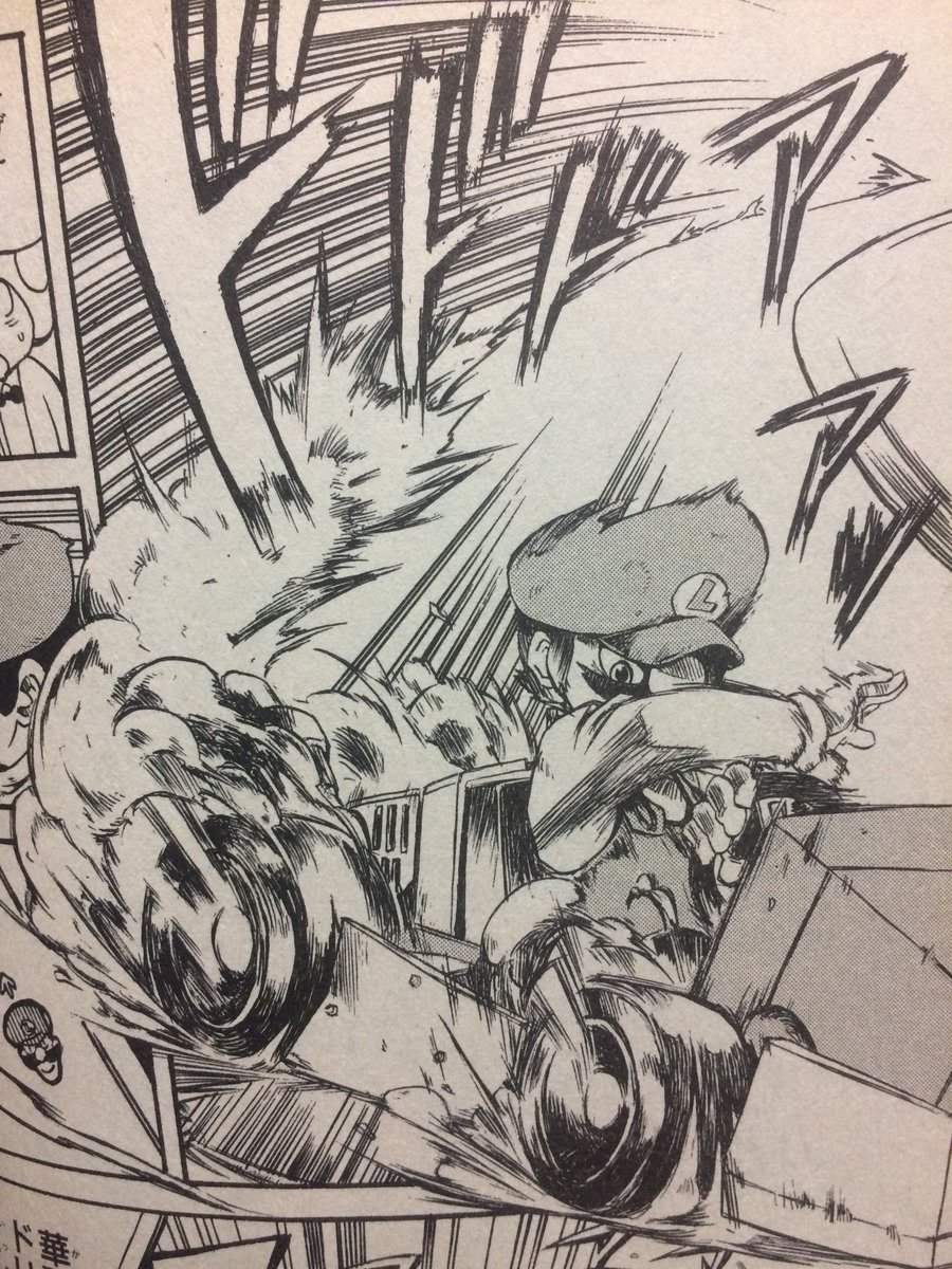 ついでに個人的にお気に入りのコマを幾つか。
いや、この漫画のルイージ本気でカッコいいのよ。 