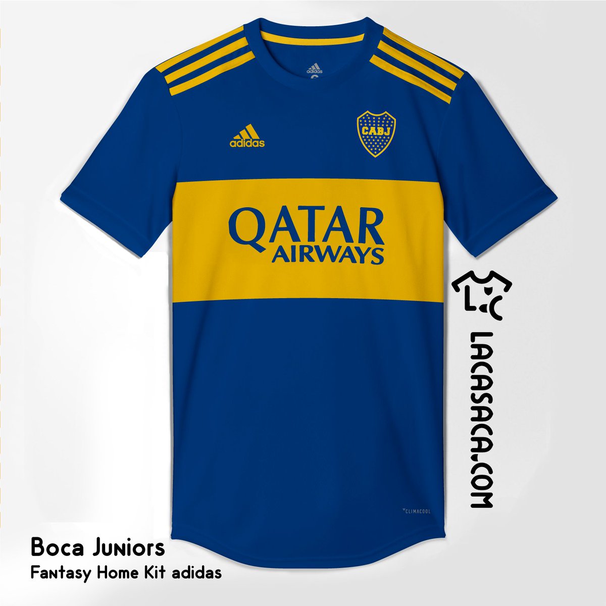 camiseta boca adidas 2019