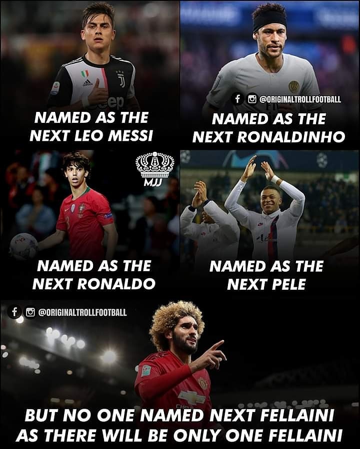 There\s only one Marouane Fellaini  Happy birthday Big Fella      