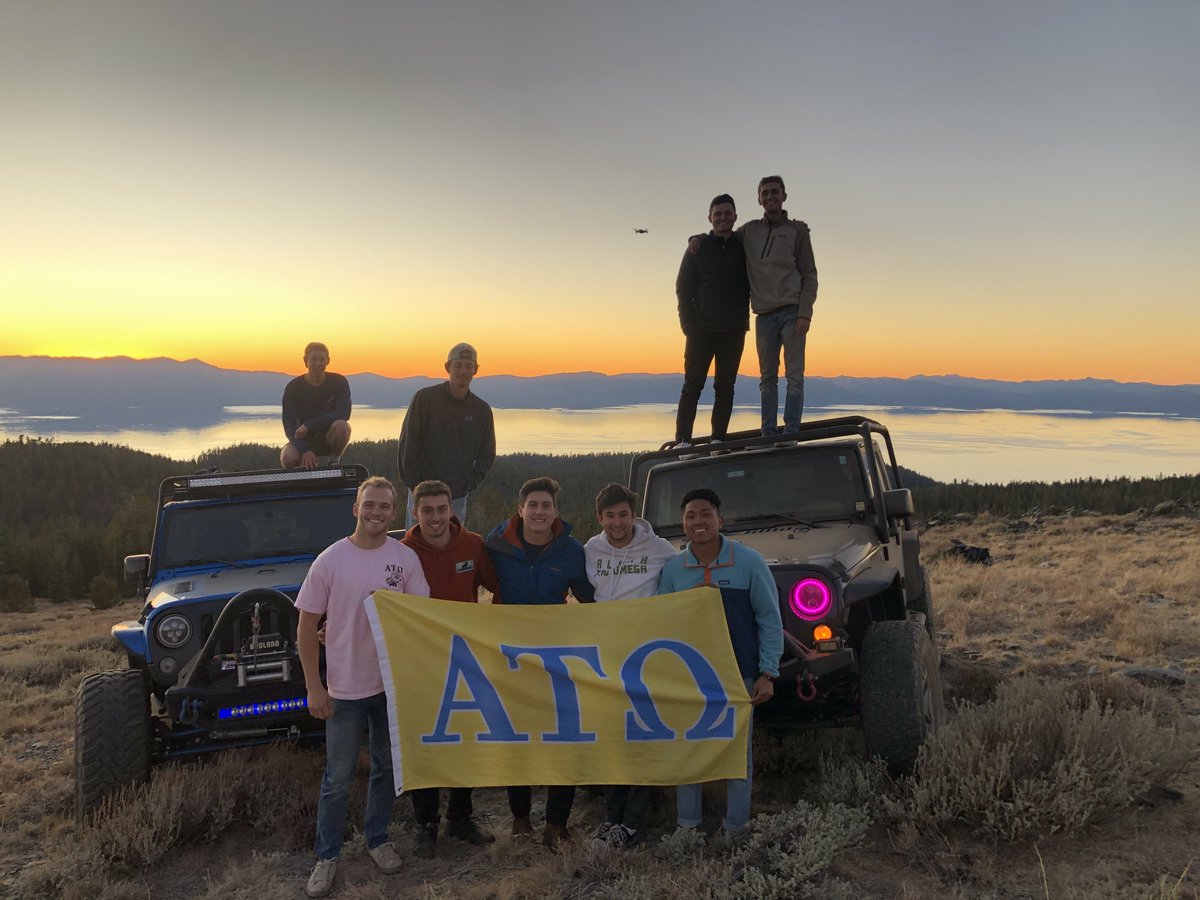 Happy #FlagFriday from <a href="/ATO_Nevada/">ATΩ Nevada</a> at Lake Tahoe!