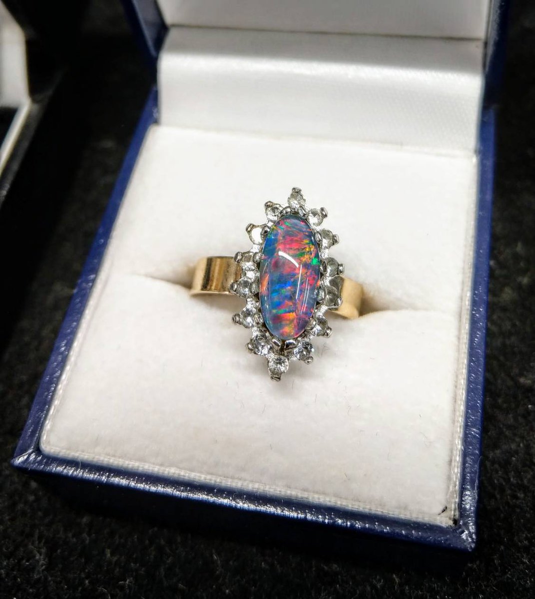 9ct Gold & opal ring. #LoveTheBarbican #Plymouth